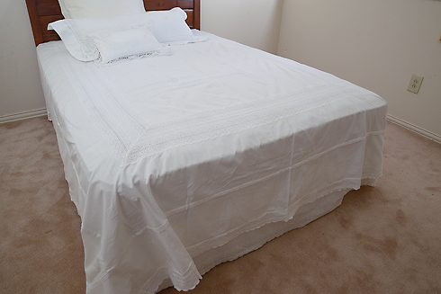 English Eyelet Bed Coverlets